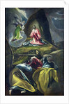 Christ in the Garden of Olives by El Greco