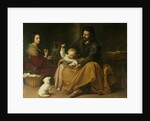 The Holy Family with the Little Bird, c.1650 by Bartolome Esteban Murillo