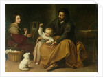 The Holy Family with the Little Bird, c.1650 by Bartolome Esteban Murillo