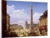 The Fountain in the Place du Chatelet, Paris, 1810 by Etienne Bouhot
