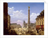The Fountain in the Place du Chatelet, Paris, 1810 by Etienne Bouhot