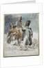 Episode from Napoleon's Retreat from Russia in 1812 by Theodore Gericault