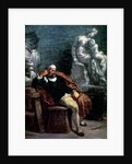 Michelangelo in his Studio by Ferdinand Victor Eugene Delacroix