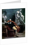 Michelangelo in his Studio by Ferdinand Victor Eugene Delacroix