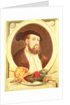 Portrait of Hernan Cortes by Spanish School