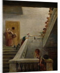 Distributing Milk at St. Lazare Prison, 1794 by Hubert Robert
