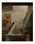 Distributing Milk at St. Lazare Prison, 1794 by Hubert Robert