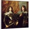 Prince Charles Louis Elector Palatine and his Brother, Prince Rupert of the Palatinate, 1637 by Anthony van Dyck