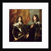 Prince Charles Louis Elector Palatine and his Brother, Prince Rupert of the Palatinate, 1637 by Anthony van Dyck