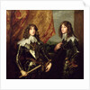 Prince Charles Louis Elector Palatine and his Brother, Prince Rupert of the Palatinate, 1637 by Anthony van Dyck