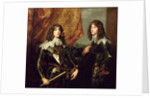 Prince Charles Louis Elector Palatine and his Brother, Prince Rupert of the Palatinate, 1637 by Anthony van Dyck