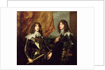 Prince Charles Louis Elector Palatine and his Brother, Prince Rupert of the Palatinate, 1637 by Anthony van Dyck
