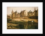 The Palais de Justice, the Conciergerie and the Tour de l'Horloge, after 1858 by Adrien Dauzats