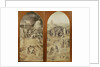 Christ on the Road to Calvary, outside panels of the Temptation of St. Anthony triptych by Hieronymus Bosch