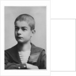 Portrait of Aleksandar Obrenovic, King of Serbia, 1889 by French Photographer