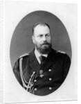 Portrait of Alexis Alexandrovitch Romanov, Grand Duke of Russia by French Photographer