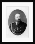 Portrait of Alexis Alexandrovitch Romanov, Grand Duke of Russia by French Photographer