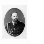 Portrait of Alexis Alexandrovitch Romanov, Grand Duke of Russia by French Photographer