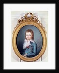 Medallion Portrait of Louis-Charles King Louis XVII of France by Alexandre Kucharski