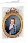 Medallion Portrait of Louis-Charles King Louis XVII of France by Alexandre Kucharski