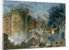 The Taking of the Bastille, 14th July 1789 by Jean-Pierre Houel