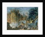The Taking of the Bastille, 14th July 1789 by Jean-Pierre Houel