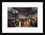 The Tennis Court Oath, 20th June 1789, 1791 by Jacques Louis David