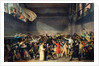 The Tennis Court Oath, 20th June 1789, 1791 by Jacques Louis David