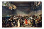 The Tennis Court Oath, 20th June 1789, 1791 by Jacques Louis David