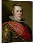 Portrait of Philip IV in Armour, 1628 by Diego Rodriguez de Silva y Velazquez