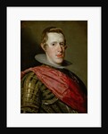 Portrait of Philip IV in Armour, 1628 by Diego Rodriguez de Silva y Velazquez