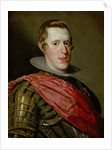 Portrait of Philip IV in Armour, 1628 by Diego Rodriguez de Silva y Velazquez