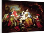 The Grand Dauphin with his Wife and Children, 1687 by Pierre Mignard