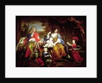 The Grand Dauphin with his Wife and Children, 1687 by Pierre Mignard
