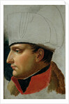 Unfinished Portrait of Napoleon I formerly attributed to Jacques Louis David 1808 by Anne Louis Girodet de Roucy-Trioson