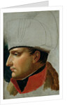 Unfinished Portrait of Napoleon I formerly attributed to Jacques Louis David 1808 by Anne Louis Girodet de Roucy-Trioson