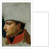 Unfinished Portrait of Napoleon I formerly attributed to Jacques Louis David 1808 by Anne Louis Girodet de Roucy-Trioson