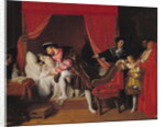 Francis I receives the last breaths of Leonardo da Vinci, 1818 by Jean Auguste Dominique Ingres