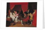 Francis I receives the last breaths of Leonardo da Vinci, 1818 by Jean Auguste Dominique Ingres