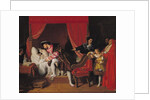 Francis I receives the last breaths of Leonardo da Vinci, 1818 by Jean Auguste Dominique Ingres