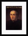 Portrait of Christopher Columbus by Italian School