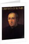 Portrait of Christopher Columbus by Italian School