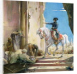 Napoleon Bonaparte in the Grand Mosque at Cairo, c. 1890 by Henri Leopold Levy
