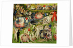 The Garden of Earthly Delights, 1490-1500 by Hieronymus Bosch