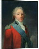 Portrait of Charles of France, Count of Artois, future Charles X King of France and Navarre by Henri-Pierre Danloux