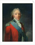Portrait of Charles of France, Count of Artois, future Charles X King of France and Navarre by Henri-Pierre Danloux