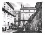 View of the Women's Yard at the Conciergerie Prison, engraved by Alphonse Urruty c.1831 by Collard (after)