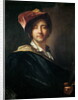 Self Portrait in a Turban, 1700 by Hyacinthe Francois Rigaud