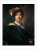 Self Portrait in a Turban, 1700 by Hyacinthe Francois Rigaud