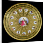 The Austerlitz Table, inlaid with Sevres plaques commemorating Napoleon's victory at Austerlitz, 1808-10 by French School